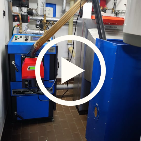 Video – kotelna ATMOS na pelety